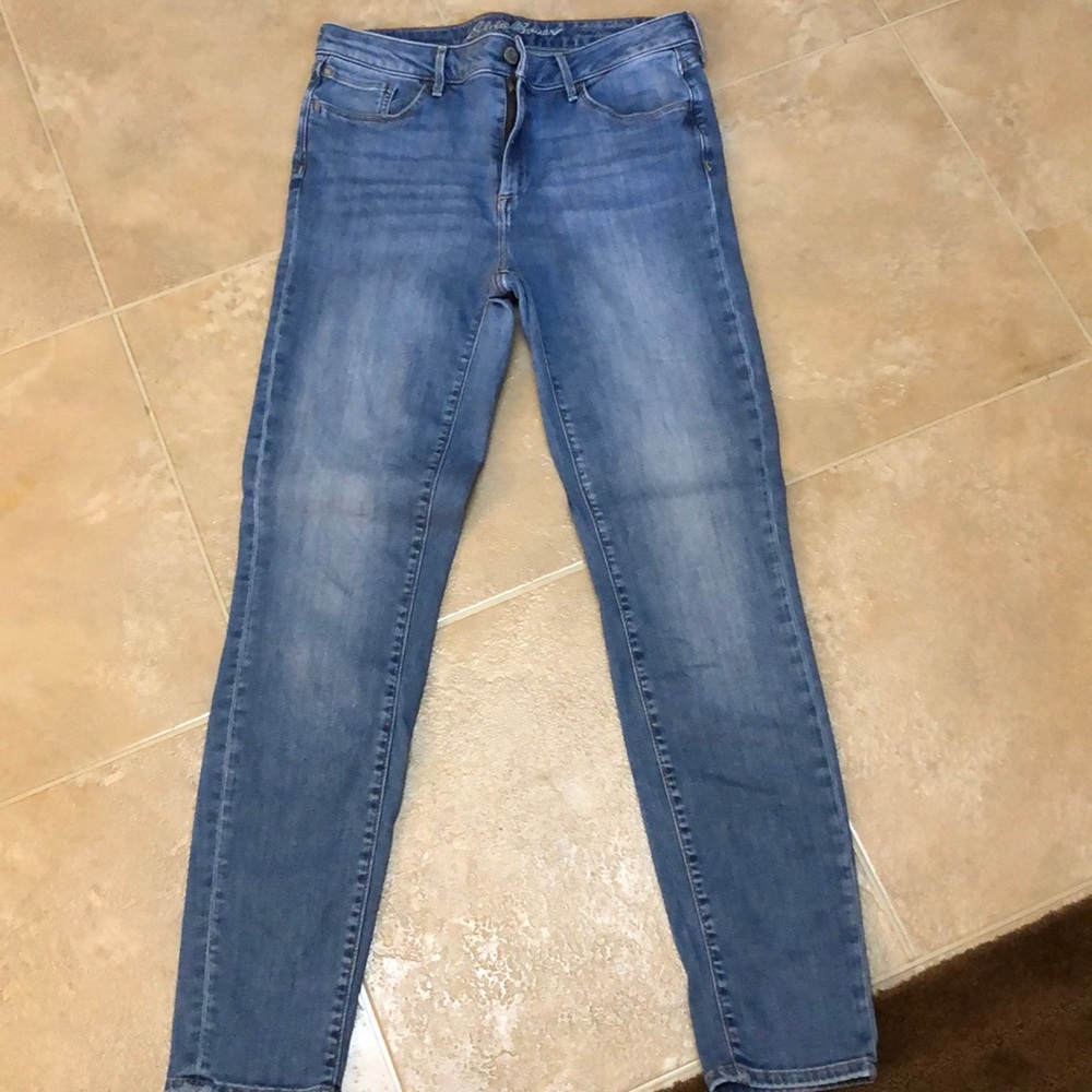 Eddie Bauer slightly curvy skinny jeans